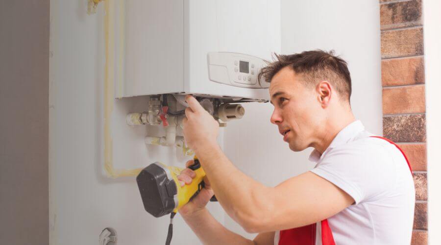 Local water heater installation in May, TX